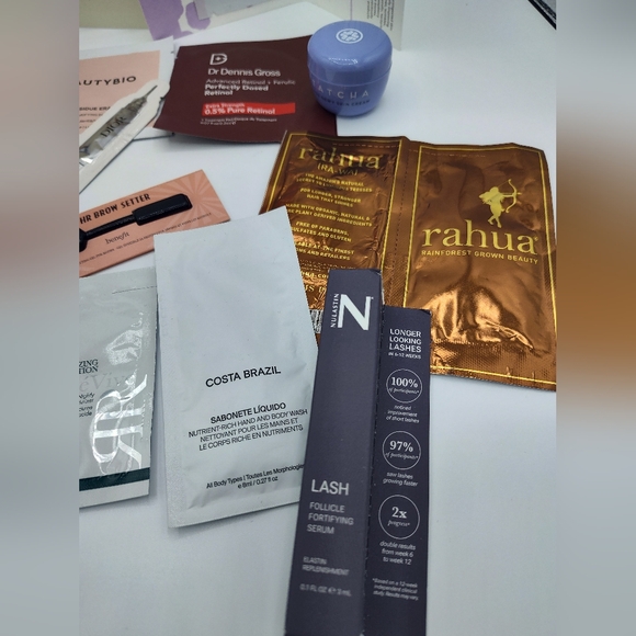 Luxury Beauty Skincare & Makeup Sample Bundle Dior Tatcha Dr Dennis Gross Armani - Picture 2 of 9